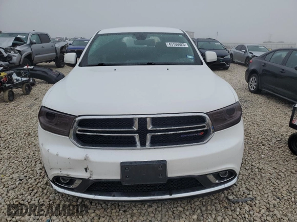 2019 Dodge Durango SXT Plus with VIN 1C4RDHAG5KC754910, listed as a Copart auction lot 43106925 with 104,148 mi miles and Salvage Title. Bid and sale history available at DreamBid. Image 5.