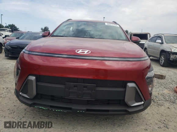 2024 Hyundai Kona SEL with VIN KM8HB3AB2RU136128, listed as a Copart auction lot 66012754 with Not Provided miles and Salvage Title. Bid and sale history available at DreamBid. Image 5.