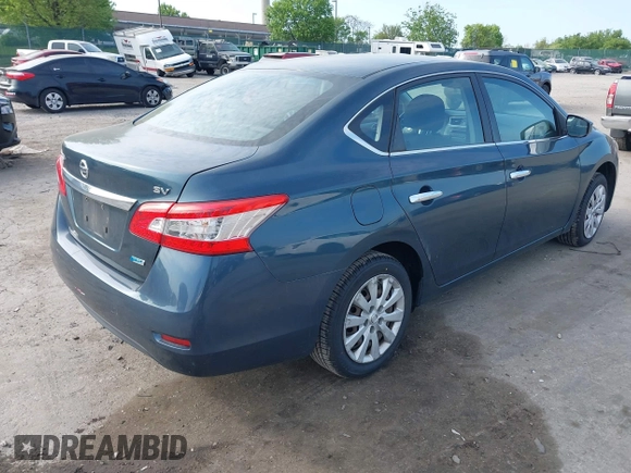 2014 Nissan Sentra S with VIN 3N1AB7AP3EY242459, listed as a IAAI auction lot 42174137 with 203,956 mi miles and . Bid and sale history available at DreamBid. Image 4.