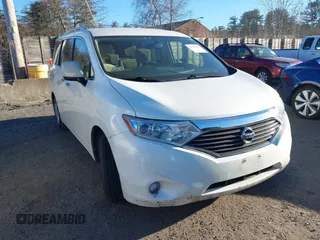 2017 Nissan Quest SV with VIN JN8AE2KPXH9166310, listed as a IAAI auction lot 41245406 with 145,067 mi miles. Bid and sale history available at carsss.com. Image 1.