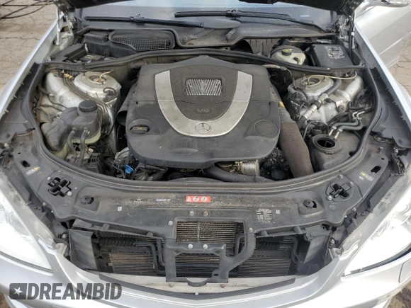 2007 Mercedes-Benz S 550 with VIN WDDNG71XX7A102888, listed as a Copart auction lot 54901285 with 214,792 mi miles and Salvage Title. Bid and sale history available at DreamBid. Image 11.