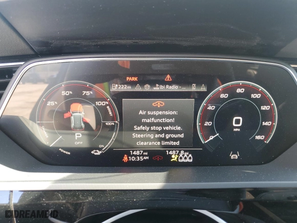 2024 Audi Q8 e-tron Premium Plus with VIN WA15AAGE0RB057434, listed as a Copart auction lot 68937884 with NaN miles and Salvage Title. Bid and sale history available at carsss.com. Image 9.