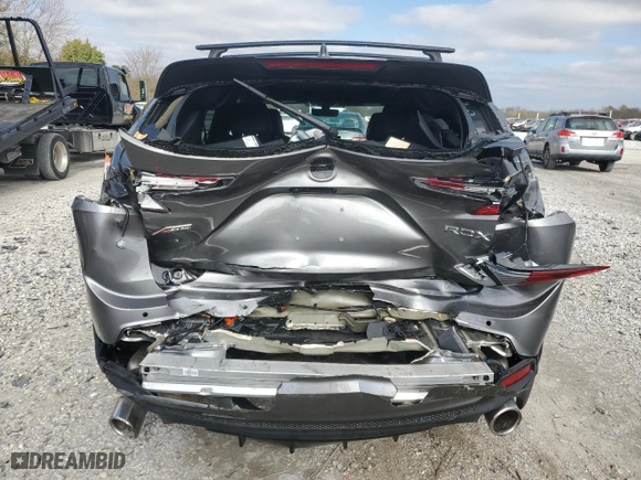 2023 Acura RDX w/A-Spec Package with VIN 5J8TC1H64PL005764, listed as a Copart auction lot 79410724 with 13,963 mi miles and Salvage Title. Bid and sale history available at carsss.com. Image 6.