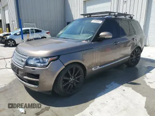 2015 Land Rover Range Rover Supercharged z VIN SALGS2TF1FA238827, wystawiony jako Copart lot #52948665 z przebiegiem 109 633 mil mil oraz Szkoda całkowita • Salvage title. Historia ofert i sprzedaży dostępna na DreamBid. Obrazek 1.