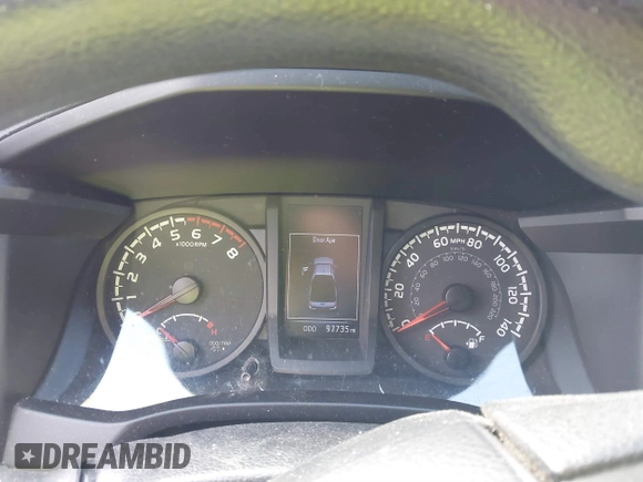 2021 Toyota Tacoma SR with VIN 3TYRX5GN6MT007673, listed as a IAAI auction lot 41691995 with 97,735 mi miles and . Bid and sale history available at DreamBid. Image 7.
