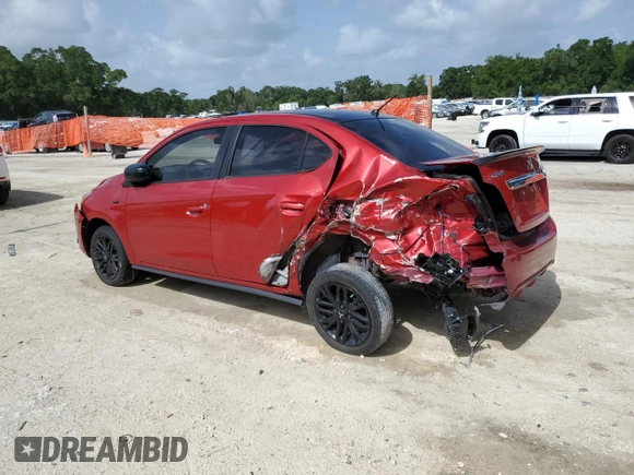 2023 Mitsubishi Mirage ES with VIN ML32FUFJ9PHF02215, listed as a Copart auction lot 59095235 with 48,067 mi miles and Non repairable. Bid and sale history available at DreamBid. Image 2.
