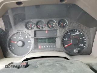 2008 Ford F-250 XL with VIN 1FTNF20588EE00477, listed as a Copart auction lot 61615835 with 351,235 mi miles and Salvage title. Bid and sale history available at DreamBid. Image 9.