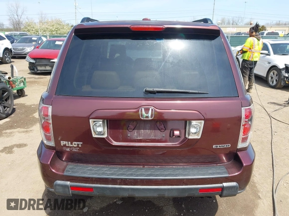 2008 Honda Pilot EX-L z VIN 5FNYF18788B017120, wystawiony jako IAAI lot #42053938 z przebiegiem 150 595 mil mil oraz . Historia ofert i sprzedaży dostępna na DreamBid. Obrazek 16.