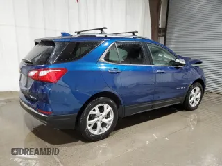 2021 Chevrolet Equinox Premier z VIN 2GNAXNEV3M6138086, wystawiony jako Copart lot #41781105 z przebiegiem 18 008 mil mil oraz Szkoda całkowita • Salvage title. Historia ofert i sprzedaży dostępna na DreamBid. Obrazek 3.