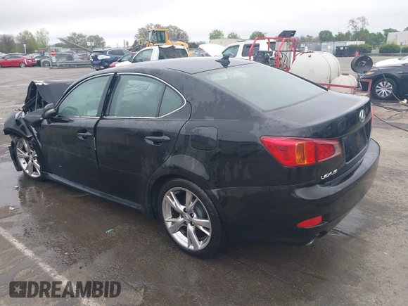 2009 Lexus IS 250 with VIN JTHBK262395089231, listed as a IAAI auction lot 41915561 with 276,285 mi miles. Bid and sale history available at carsss.com. Image 3.