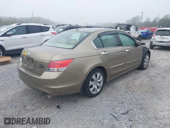2010 Honda Accord EX-L with VIN 1HGCP3F80AA008264, listed as a IAAI auction lot 41930243 with 68,705 mi miles and . Bid and sale history available at DreamBid. Image 4.