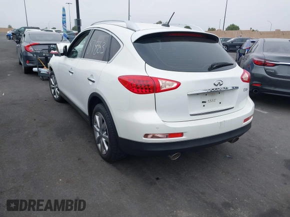 2010 Infiniti EX Journey with VIN JN1AJ0HP4AM703066, listed as a IAAI auction lot 41987863 with Not Provided miles and . Bid and sale history available at DreamBid. Image 3.