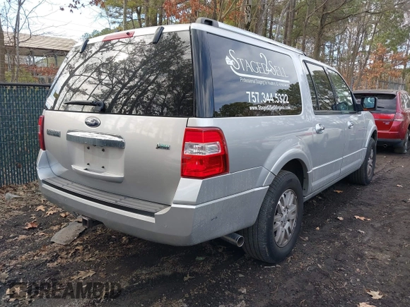 2012 Ford Expedition Max Limited with VIN 1FMJK2A51CEF34342, listed as a IAAI auction lot 41458677 with 235,810 mi miles and . Bid and sale history available at DreamBid. Image 4.