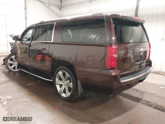 2017 Chevrolet Suburban Premier with VIN 1GNSKJKC4HR302244, listed as a IAAI auction lot 40850765 with 180,694 mi miles. Bid and sale history available at carsss.com. Image 3.