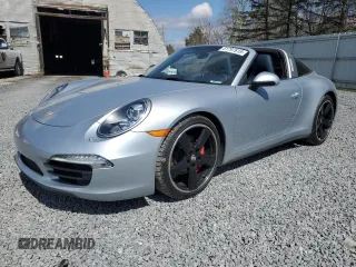 2015 Porsche 911 4 with VIN WP0BA2A99FS132024, listed as a Copart auction lot 51797615 with 60,338 mi miles and Salvage Title. Bid and sale history available at carsss.com. Image 1.