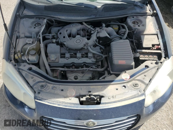 2005 Chrysler Sebring z VIN 1C3EL66R35N707954, wystawiony jako Copart lot #58872565 z przebiegiem 72 198 mil mil oraz Czysty tytuł • Clean title. Historia ofert i sprzedaży dostępna na DreamBid. Obrazek 11.