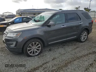 2016 Ford Explorer Limited with VIN 1FM5K7FH6GGB75159, listed as a Copart auction lot 50651795 with 117,768 mi miles and Salvage Title. Bid and sale history available at DreamBid. Image 1.