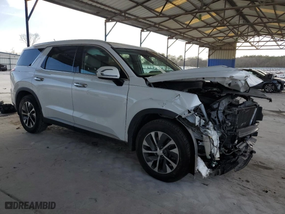2020 Hyundai Palisade SEL with VIN KM8R24HE4LU088102, listed as a Copart auction lot 47837055 with 111,342 mi miles and Salvage Title. Bid and sale history available at carsss.com. Image 4.