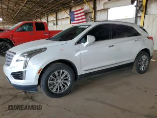 2017 Cadillac XT5 Luxury FWD z VIN 1GYKNBRS1HZ220517, wystawiony jako Copart lot #62311595 z przebiegiem 94 409 mil mil oraz Szkoda całkowita • Salvage title. Historia ofert i sprzedaży dostępna na DreamBid. Obrazek 1.