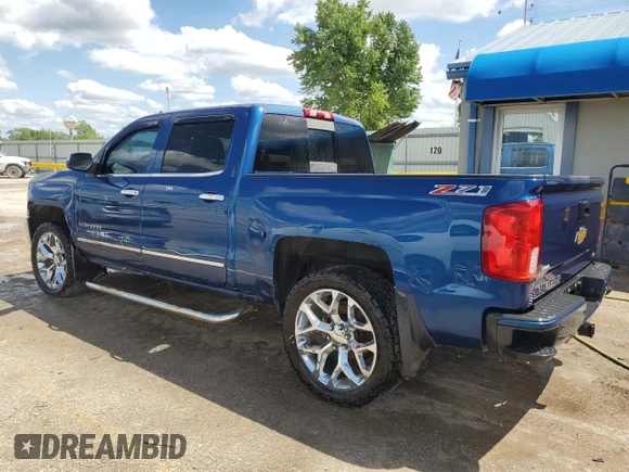 2016 Chevrolet Silverado 1500 LTZ with VIN 3GCUKSEC8GG112626, listed as a Copart auction lot 46420865 with 158,469 mi miles and Salvage Title. Bid and sale history available at carsss.com. Image 2.