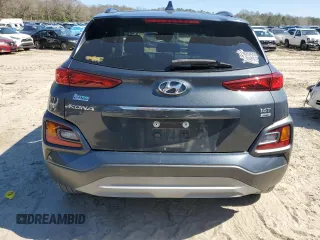 2019 Hyundai Kona Limited with VIN KM8K3CA50KU387412, listed as a Copart auction lot 50566095 with 124,779 mi miles and Salvage Title. Bid and sale history available at carsss.com. Image 6.