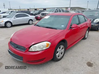 2011 Chevrolet Impala LS Fleet with VIN 2G1WF5EK9B1294322, listed as a IAAI auction lot 42040664 with 177,426 mi miles and . Bid and sale history available at DreamBid. Image 2.