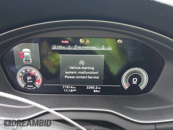 2021 Audi Q5 Premium Plus with VIN WA1BAAFY1M2017824, listed as a IAAI auction lot 42365397 with 71,914 mi miles and . Bid and sale history available at DreamBid. Image 7.