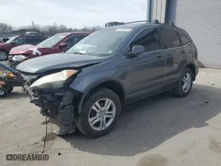 2010 Honda CR-V EX-L with VIN 5J6RE4H72AL031939, listed as a Copart auction lot 49776475 with 0 mi miles and Salvage Title. Bid and sale history available at carsss.com. Image 1.