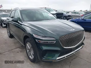 2022 Genesis GV70 2.5T with VIN KMUMADTB1NU065388, listed as a IAAI auction lot 41955992 with 23,134 mi miles and . Bid and sale history available at DreamBid. Image 1.