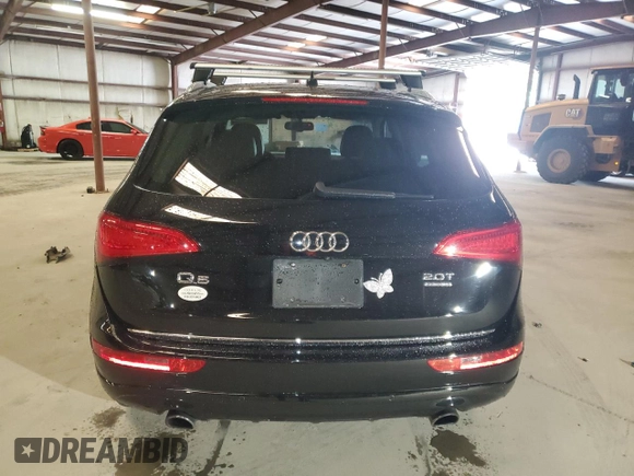 2015 Audi Q5 Premium Plus with VIN WA1LFAFP1FA137967, listed as a Copart auction lot 60978655 with 100,652 mi miles and Salvage title. Bid and sale history available at DreamBid. Image 6.