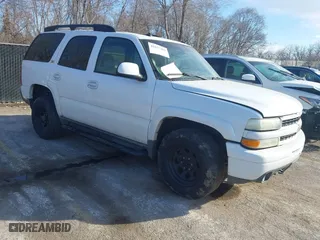 2003 Chevrolet Tahoe LT with VIN 1GNEK13Z23R144091, listed as a IAAI auction lot 41677365 with 276,467 mi miles. Bid and sale history available at carsss.com. Image 1.