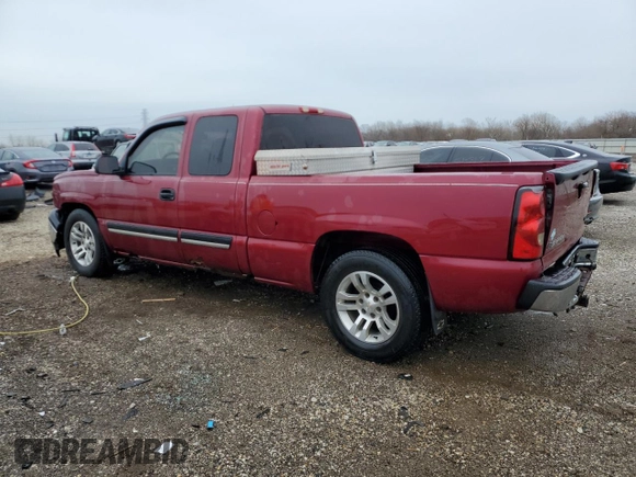 2005 Chevrolet Silverado 1500 LS with VIN 2GCEC19T551393165, listed as a Copart auction lot 51863175 with 280,152 mi miles and Salvage Title. Bid and sale history available at DreamBid. Image 2.