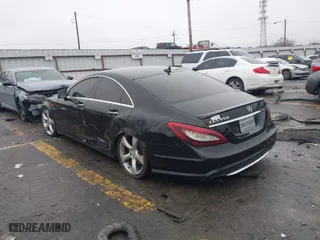 2012 Mercedes-Benz CLS-Class CLS 550 with VIN WDDLJ7DB8CA012657, listed as a IAAI auction lot 41235586 with 157,760 mi miles. Bid and sale history available at carsss.com. Image 3.