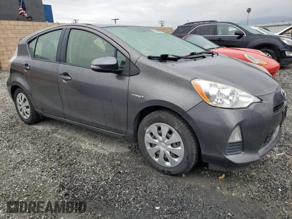 2014 Toyota Prius One with VIN JTDKDTB32E1569472, listed as a Copart auction lot 53732055 with 106,420 mi miles and Salvage Title. Bid and sale history available at DreamBid. Image 4.