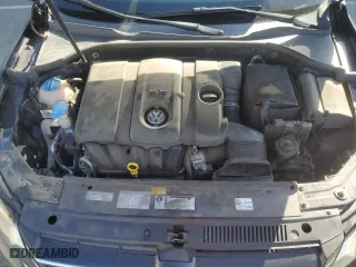 2014 Volkswagen Passat SE with VIN 1VWBP7A34EC008658, listed as a Copart auction lot 53994485 with 99,897 mi miles and Salvage Title. Bid and sale history available at carsss.com. Image 11.