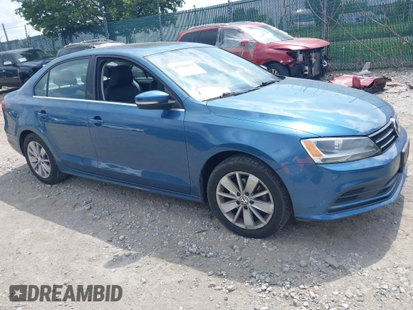 2015 Volkswagen Jetta SE with VIN 3VWD17AJ6FM231597, listed as a IAAI auction lot 42718275 with Not provided miles and . Bid and sale history available at DreamBid. Image 1.