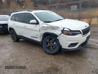 2019 Jeep Cherokee Latitude Plus with VIN 1C4PJMLX9KD476903, listed as a IAAI auction lot 41703366 with 74,884 mi miles. Bid and sale history available at carsss.com. Image 1.