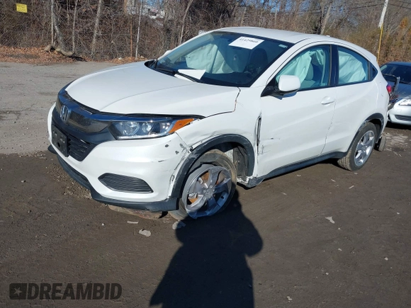 2022 Honda HR-V LX with VIN 3CZRU6H30NM732687, listed as a IAAI auction lot 41429860 with 21,049 mi miles. Bid and sale history available at carsss.com. Image 18.