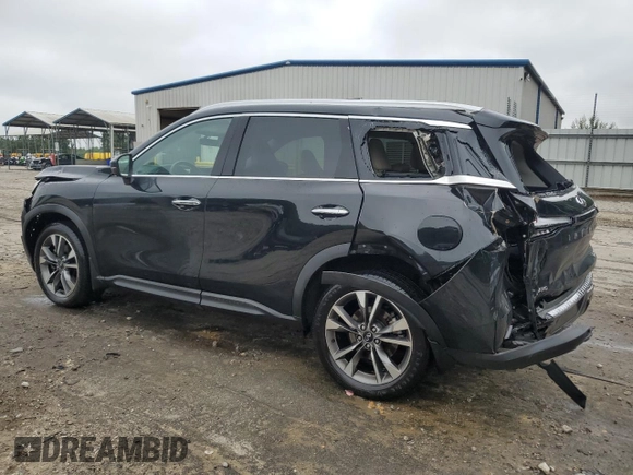 2023 Infiniti QX60 Luxe z VIN 5N1DL1FS5PC362269, wystawiony jako Copart lot #59738215 z przebiegiem 35 994 mil mil oraz Szkoda całkowita • Salvage title. Historia ofert i sprzedaży dostępna na DreamBid. Obrazek 2.