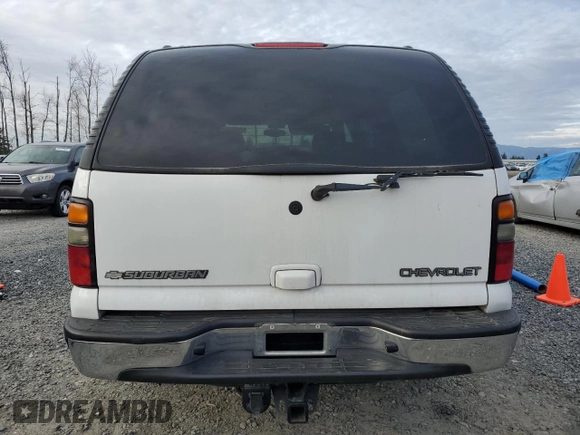 2004 Chevrolet Suburban LS with VIN 1GNFK16Z34J278849, listed as a Copart auction lot 47467855 with 265,630 mi miles and Salvage Title. Bid and sale history available at carsss.com. Image 6.