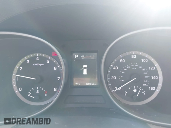 2018 Hyundai Santa Fe Sport 2.4L with VIN 5XYZU3LBXJG522477, listed as a IAAI auction lot 41981849 with 64,964 mi miles. Bid and sale history available at carsss.com. Image 7.