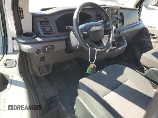 2023 Ford Transit Cargo with VIN 1FTBR1Y81PKA77568, listed as a Copart auction lot 45700865 with Not Provided miles and Salvage Title. Bid and sale history available at DreamBid. Image 8.