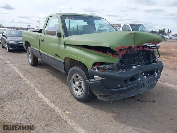 1994 Dodge Ram 1500 with VIN 1B7HC16Y0RS674227, listed as a IAAI auction lot 41966599 with 154,189 mi miles. Bid and sale history available at carsss.com. Image 1.