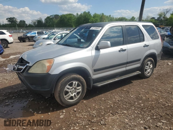 2003 Honda CR-V EX with VIN SHSRD78833U161231, listed as a Copart auction lot 55769685 with 215,365 mi miles and Clean Title. Bid and sale history available at carsss.com. Image 1.