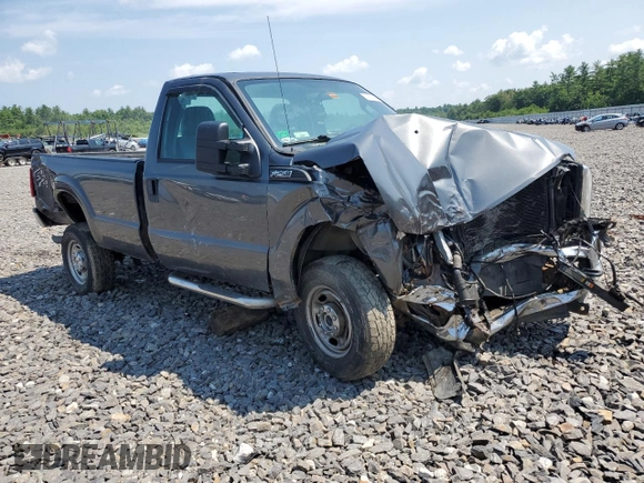 2015 Ford F-250 XLT with VIN 1FTBF2B65FEC75010, listed as a Copart auction lot 63868314 with 73,742 mi miles and Salvage title. Bid and sale history available at DreamBid. Image 4.