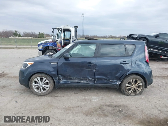 2015 Kia Soul + with VIN KNDJP3A56F7226118, listed as a IAAI auction lot 41888391 with 79,221 mi miles and . Bid and sale history available at DreamBid. Image 14.