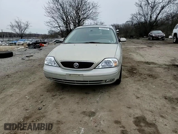 2003 Mercury Sable LS Premium with VIN 1MEFM55S73G603480, listed as a Copart auction lot 44030505 with 131,392 mi miles and Salvage Title. Bid and sale history available at carsss.com. Image 10.
