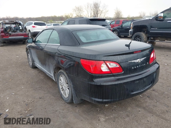 2008 Chrysler Sebring Touring with VIN 1C3LC55R38N103022, listed as a IAAI auction lot 42075677 with 135,204 mi miles and . Bid and sale history available at DreamBid. Image 3.