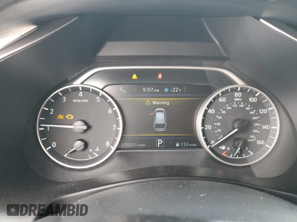 2016 Nissan Murano S with VIN 5N1AZ2MGXGN118059, listed as a Copart auction lot 43578865 with 175,921 mi miles and Salvage Title. Bid and sale history available at carsss.com. Image 9.