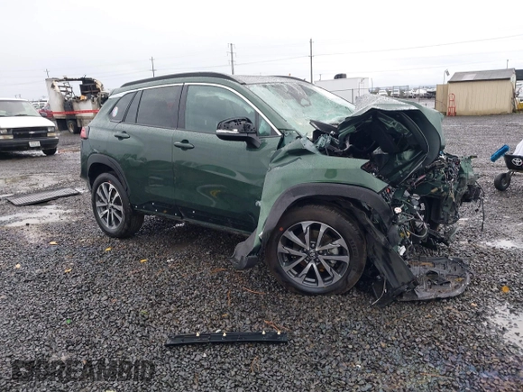 2023 Toyota Corolla Cross XLE z VIN 7MUDAABG2PV073950, wystawiony jako IAAI lot #40665833 z przebiegiem Nie podano mil oraz . Historia ofert i sprzedaży dostępna na DreamBid. Obrazek 1.